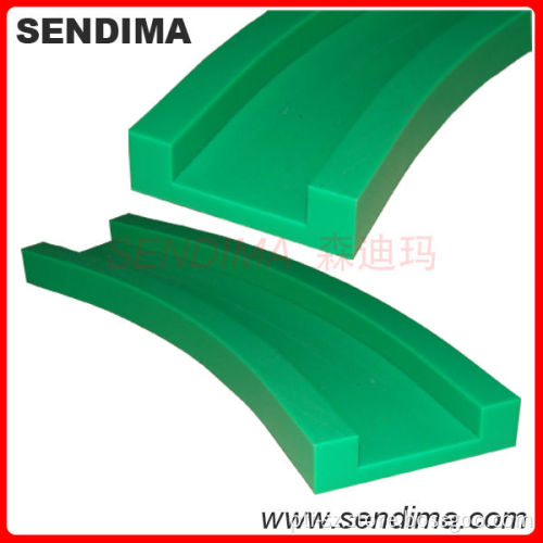 SENDIMA self-lubricating property plastic guide rail / uhmwpe guide bar /uhmwpe roller guide manufacturer
